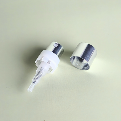 Shiny Silver Perfume Spray Pump - Self/Easy-Crimp With Ring, 0.1ml (130 FCL), FEA 15