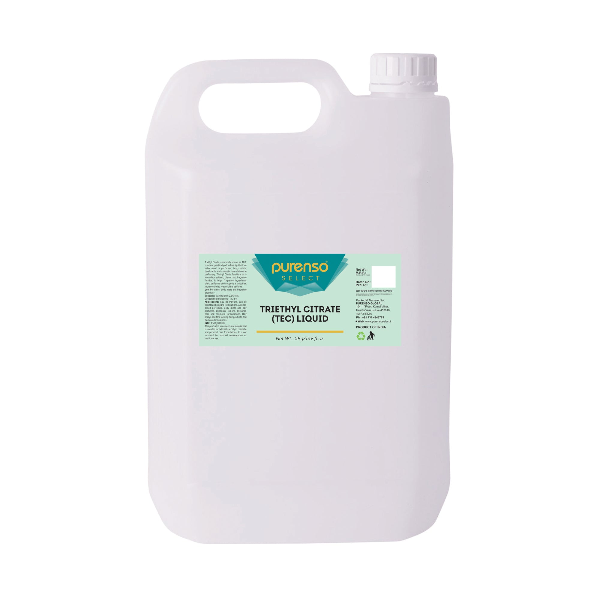 Triethyl Citrate (TEC) Liquid