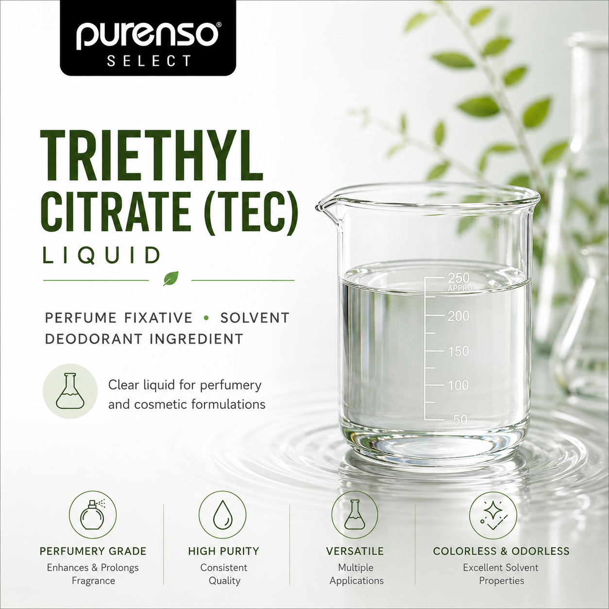 Triethyl Citrate (TEC) Liquid