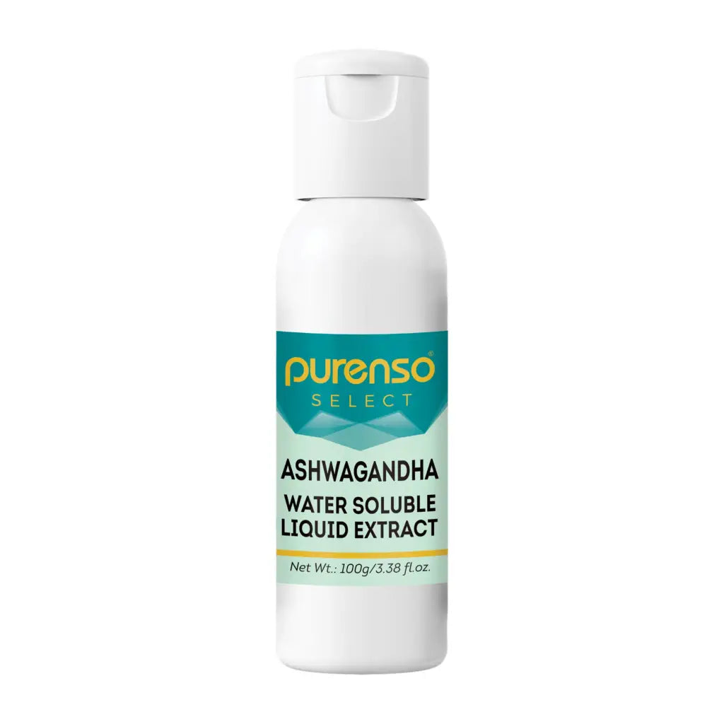 Ashwagandha Liquid Extract - Water Soluble - 100g - Herbs &amp;
