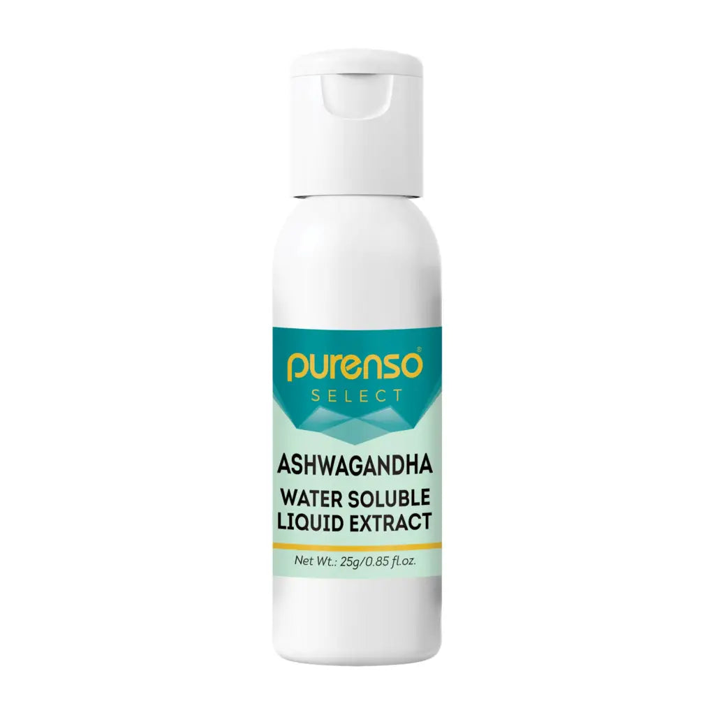Ashwagandha Liquid Extract - Water Soluble - 25g - Herbs &amp;