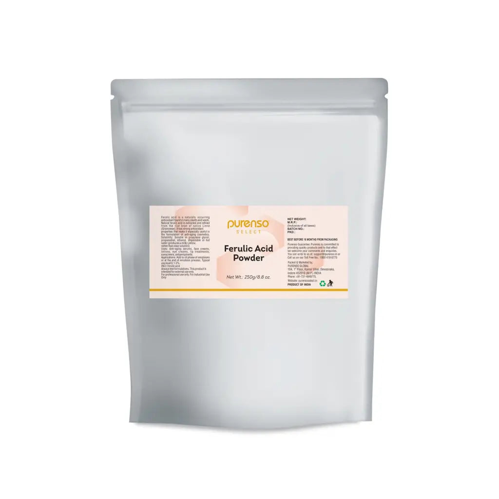 Ferulic Acid Powder - 250g - Active ingredients