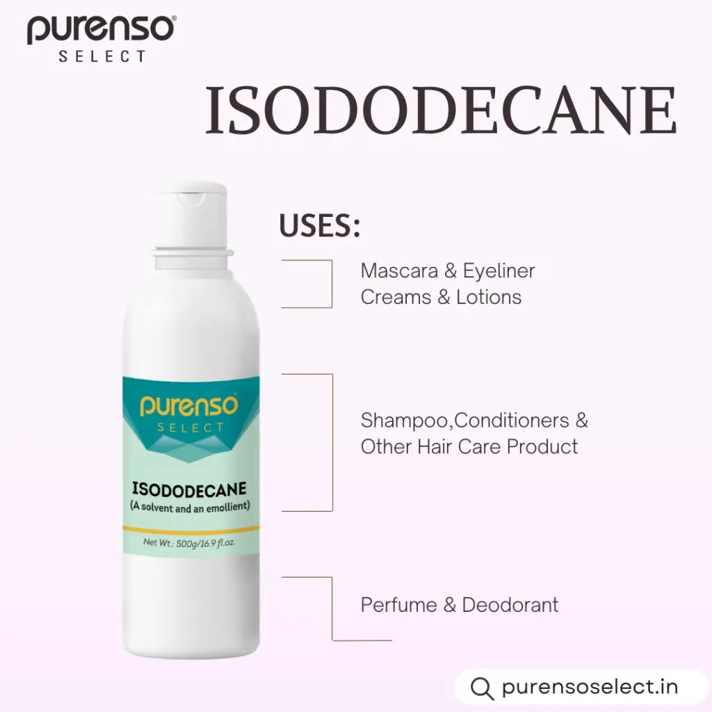 Isododecane Inci Buy online in India Isododecane - Cosmetics Ingredients I Purenso Select