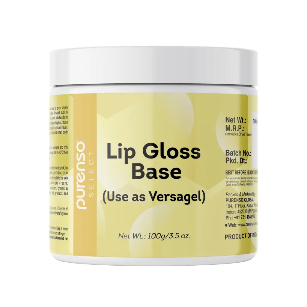Lip Gloss Base (Use as Versagel) - 100g - Additives