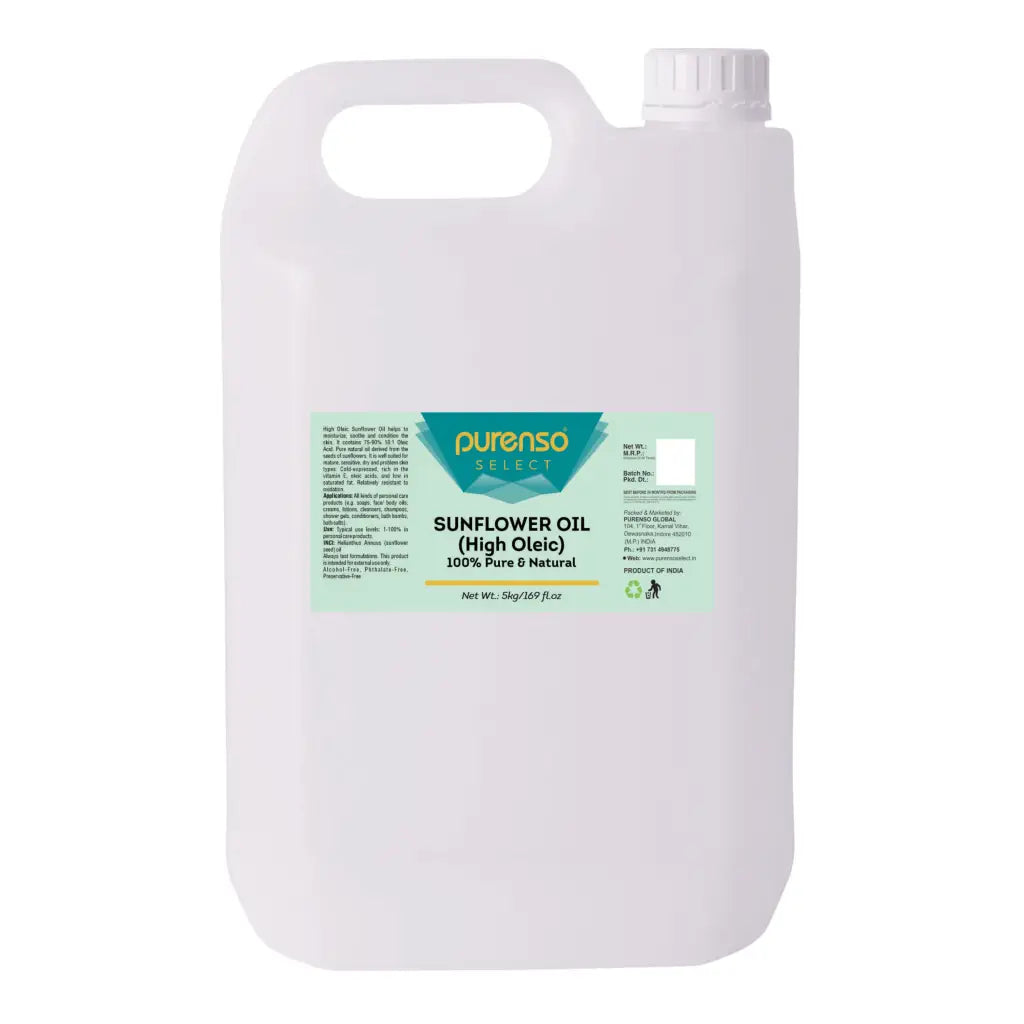 High Oleic Sunflower Oil - Purenso Select High Oleic Sunflower Oil - Purenso Select