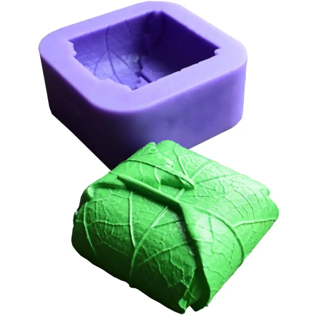 1 Cavity Wrapped Leaf Silicone Mould (PUR1015-48) - PurensoSelect