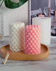 3D Big Bubble Ball Pillar Candle Silicone Mould (PUR1015-70)