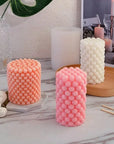 3D Big Bubble Ball Pillar Candle Silicone Mould (PUR1015-70)
