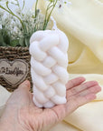 3D Rope Knot Twisted Pillar Candle Silicone Mould
