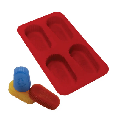 Buy Online 4 Cavities Elliptical With Leaf & Branch Cutout Shape Mould (PUR1015-30) in India - Purenso Select