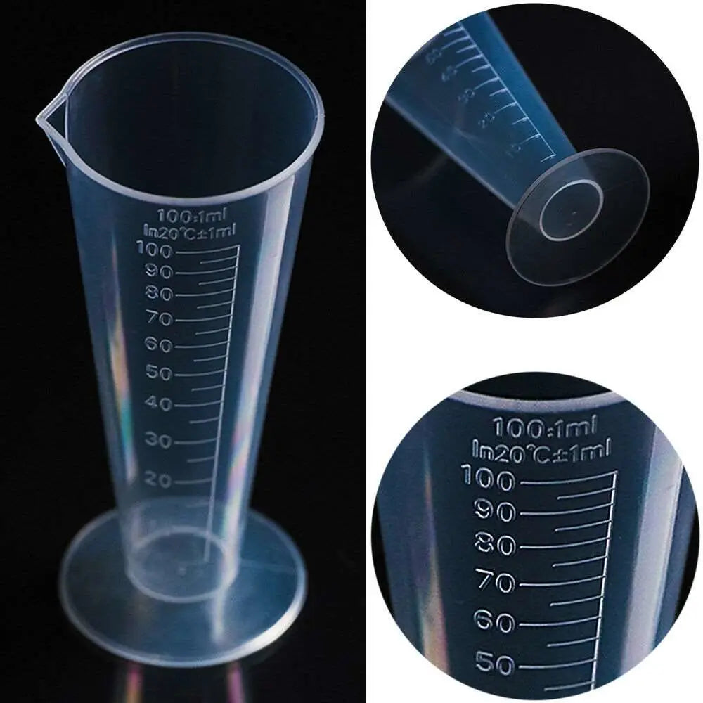 5-Pieces PVC Measurement Cup Set (Max 100ml Capacity) PUR1015-39 - PurensoSelect