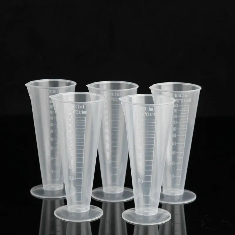 5-Pieces PVC Measurement Cup Set (Max 100ml Capacity) PUR1015-39 - PurensoSelect