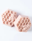 6 Cavities Honeybee Honeycomb Shape Mould (PUR1015-17) - PurensoSelect