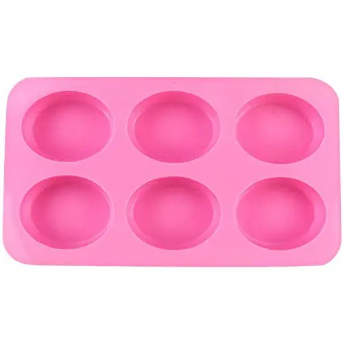 6 Cavities Round Oval Shape Mould (PUR1015-18) - PurensoSelect
