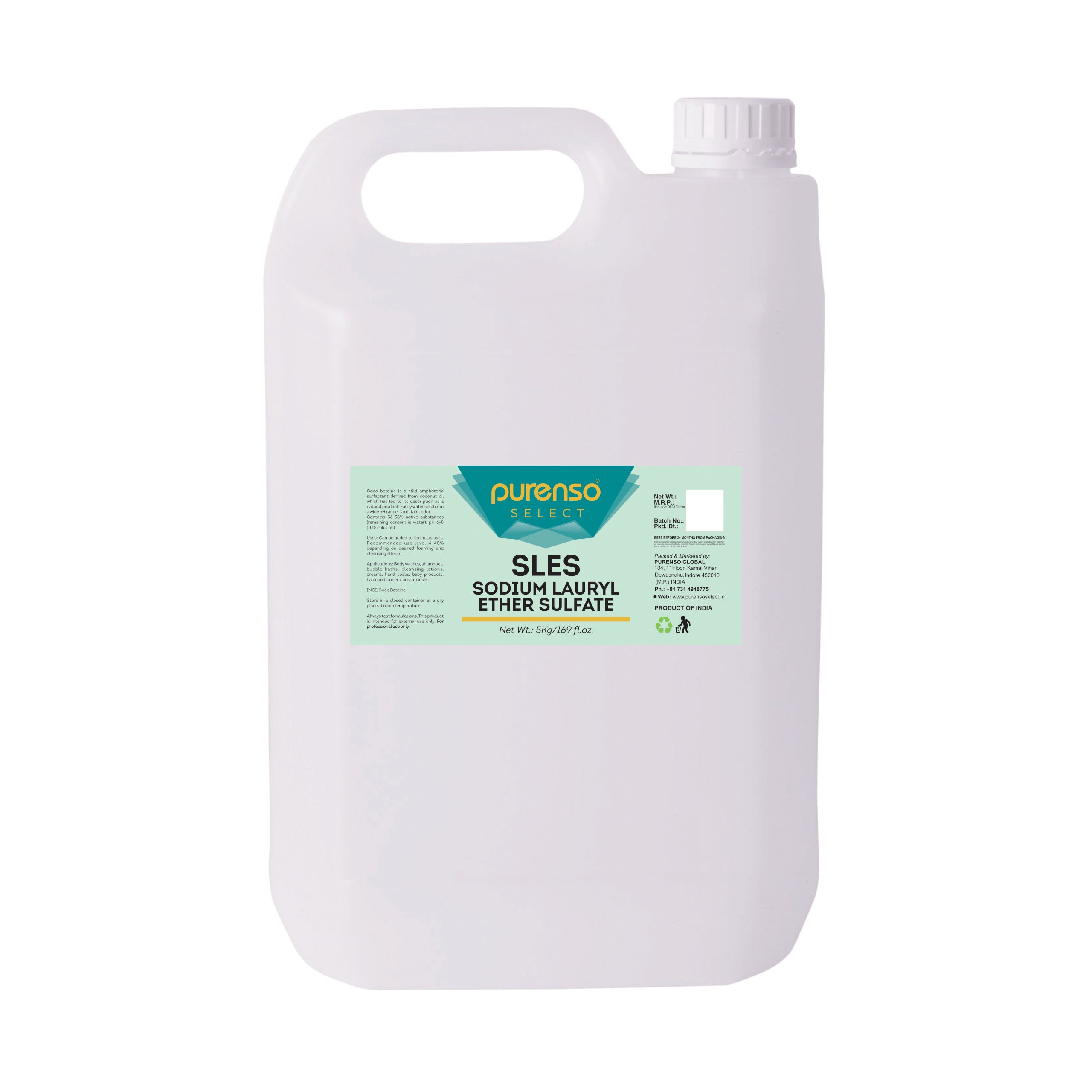 Pure Sodium Lauryl Sulfoacetate SLSA, Long Lasting Foam & Bubbles, Ideal  Bath Bomb Additive, Surfactant & Latherer