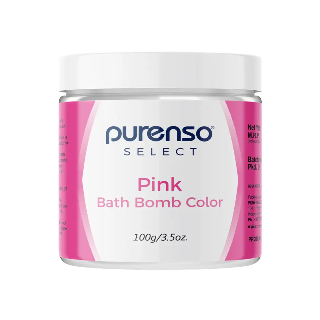 Bath Bomb Color - Pink - 100g - Colorants
