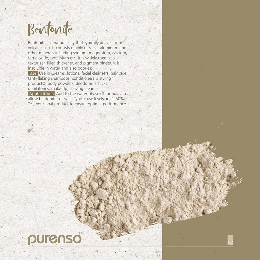 Bentonite Clay Powder - PurensoSelect