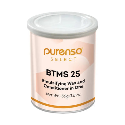 Buy Online BTMS 25 (Behentrimonium Methosulfate & Cetearyl Alcohol) in India - Purenso Select