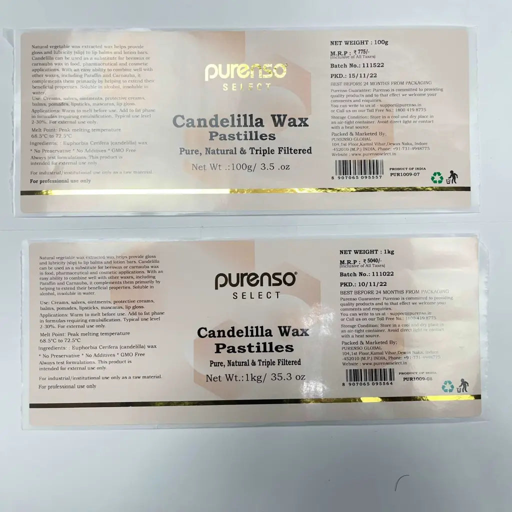 Candelilla Wax Pastilles