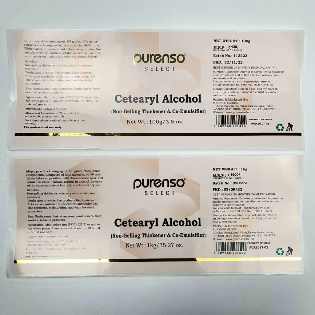 Cetearyl Alcohol (Cetostearyl Alcohol)