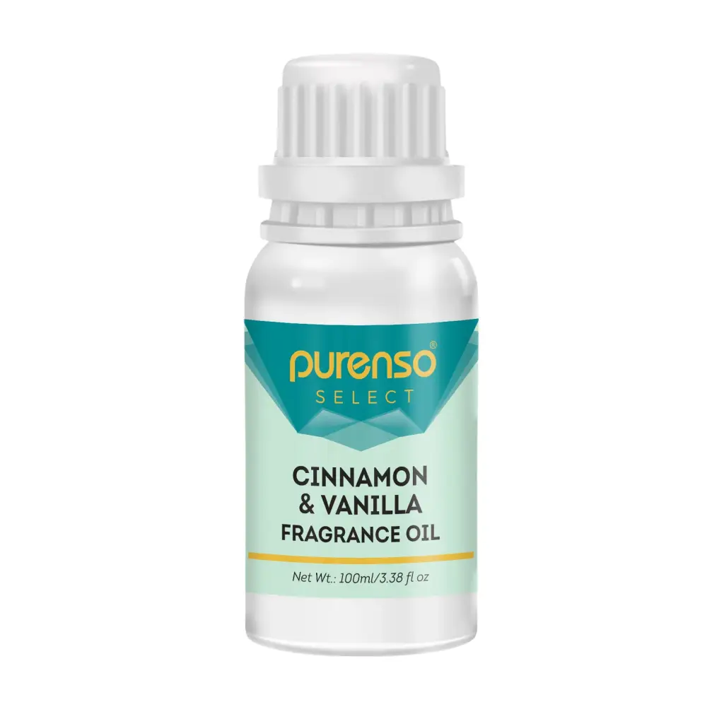 Cinnamon &amp; Vanilla Fragrance Oil - 100g - Fragrance Oil