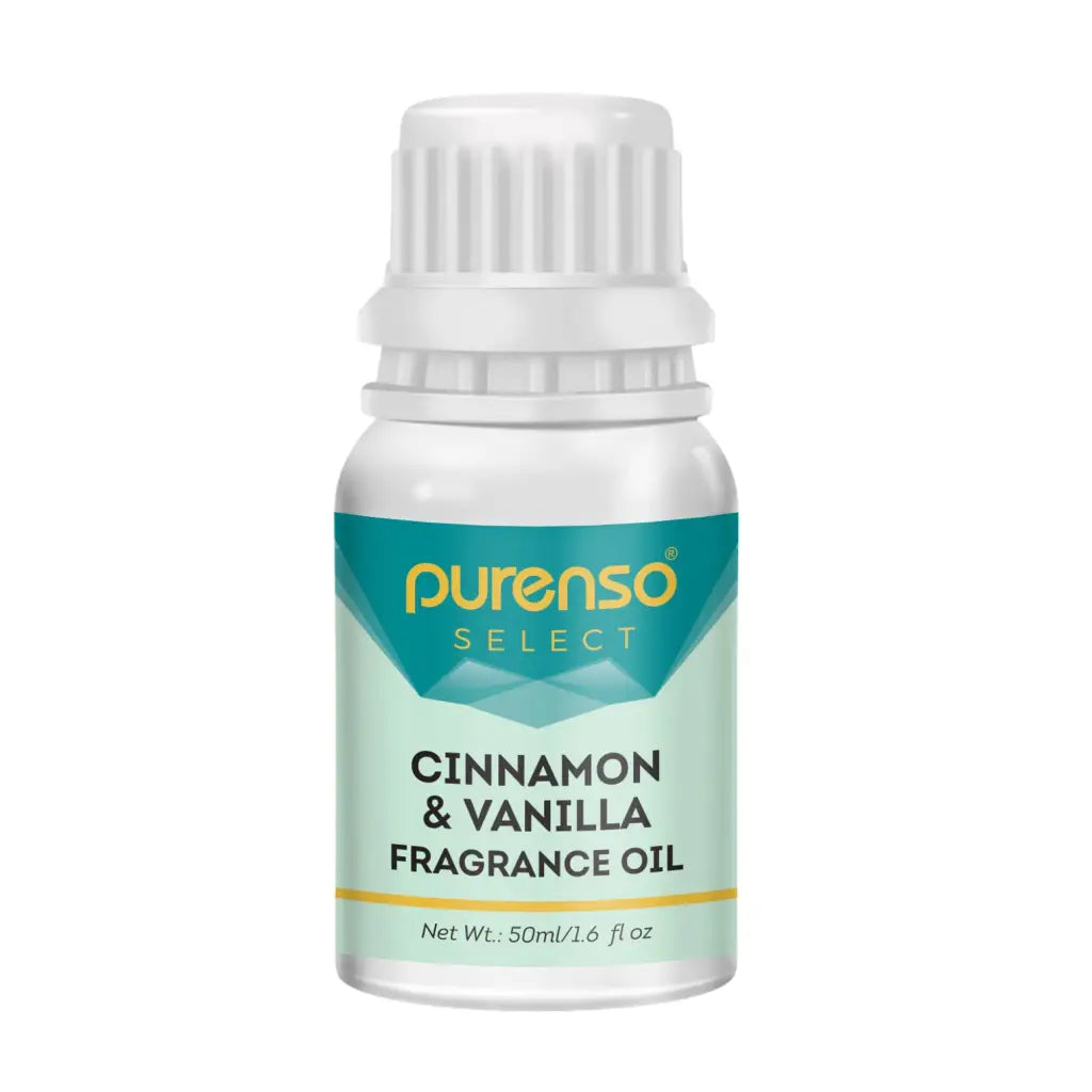 Cinnamon &amp; Vanilla Fragrance Oil - 50g - Fragrance Oil