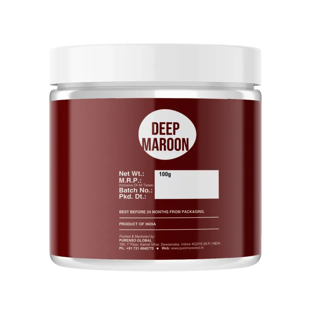 Deep Maroon (For Lip Eye &amp; Personal Care Products) -