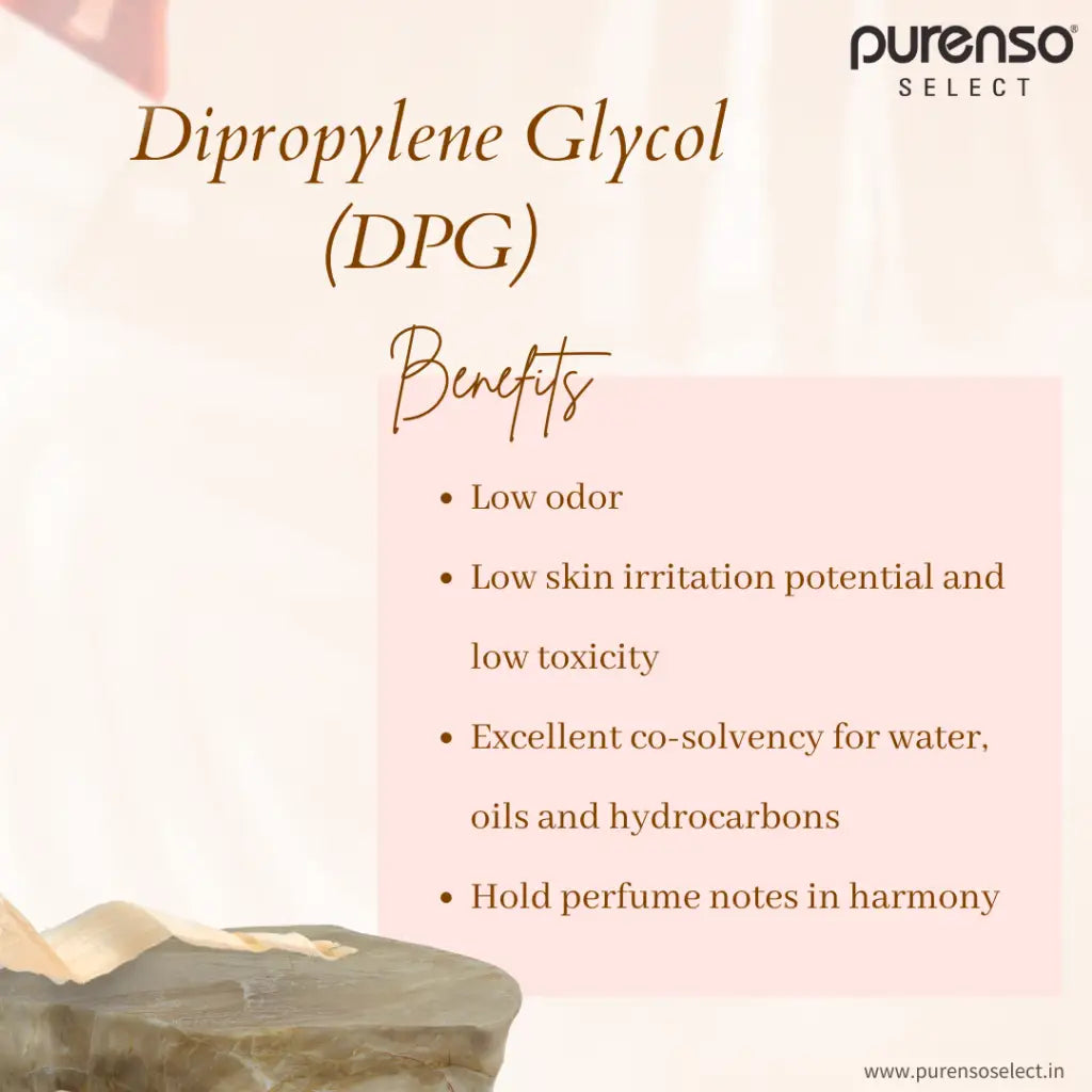 Dipropylene Glycol (DPG) I Perfume Fixative & Booster – Purenso Select