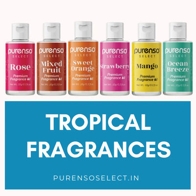 Buy Online Fragrance Oil Collection - Tropical in India - Purenso Select