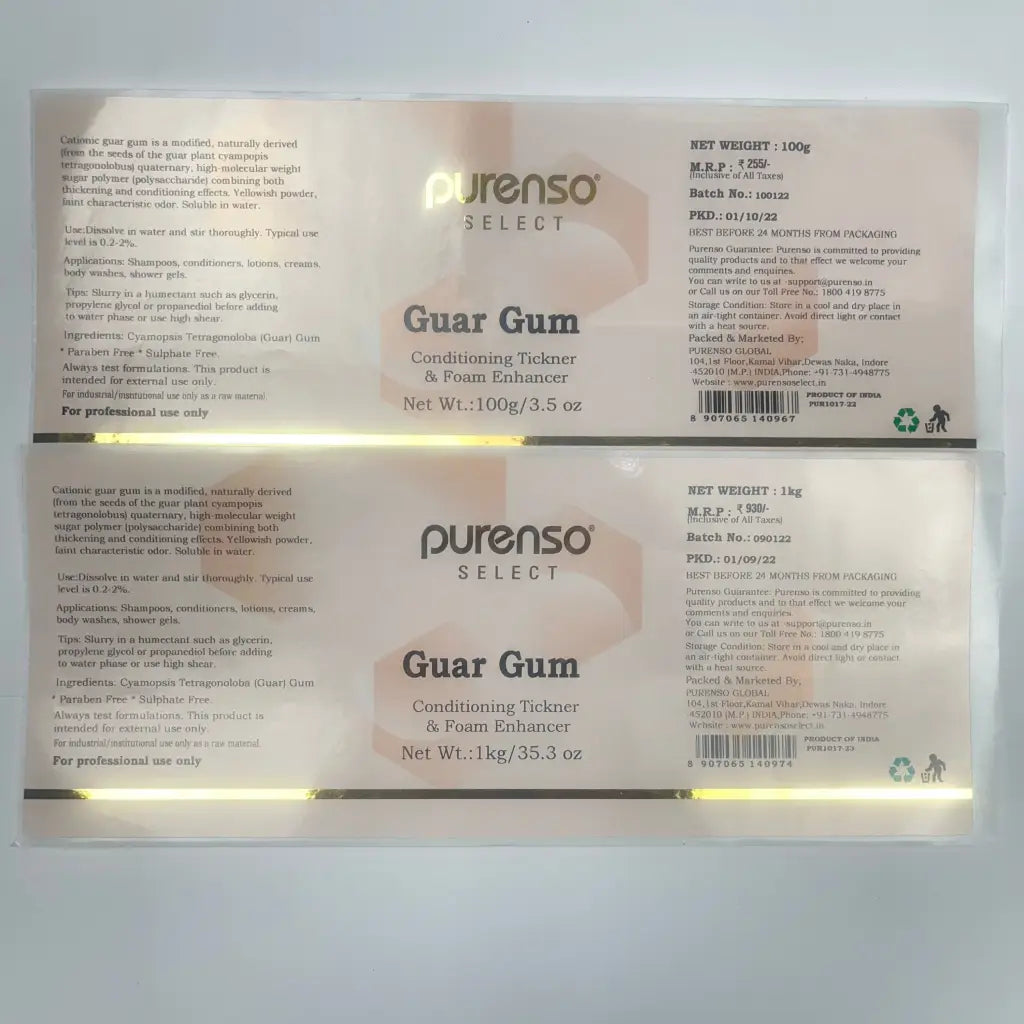 Guar Gum - Emulsifiers and Thickeners