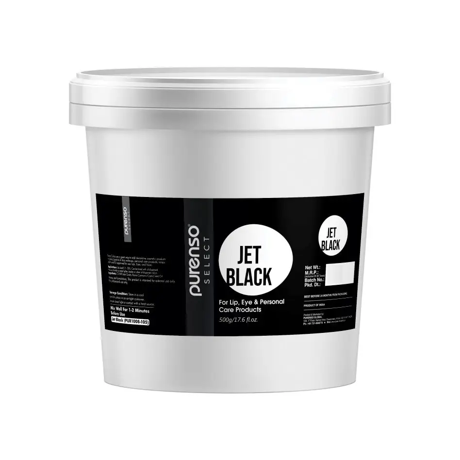 Jet Black (For Lip Eye &amp; Personal Care Products) - 500g -