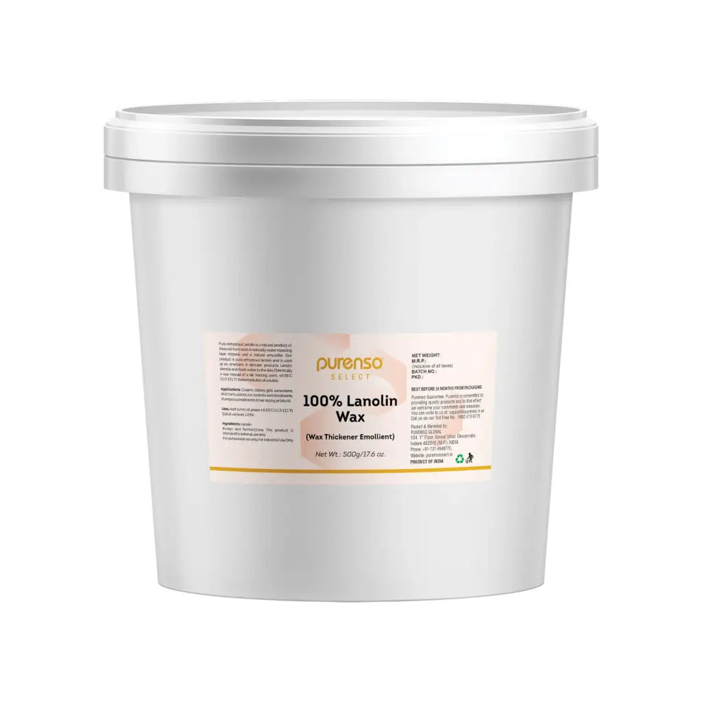 Lanolin Wax - 500g - Emulsifiers and Thickeners