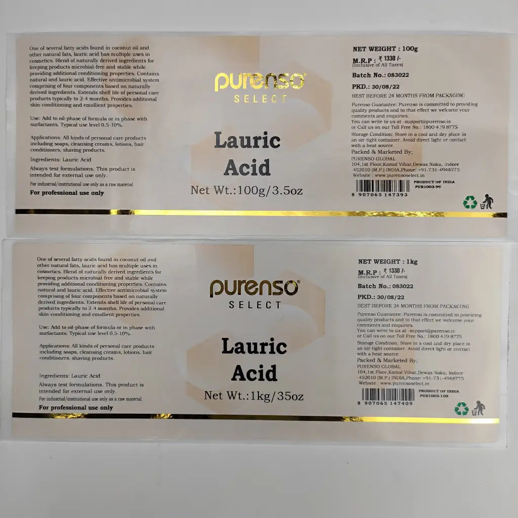 Lauric Acid - Surfactants