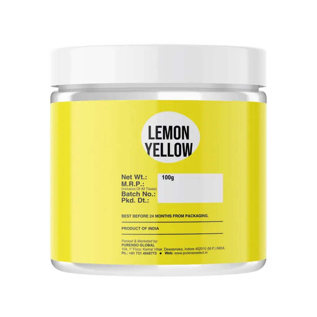 Lemon Yellow (For Lip Eye &amp; Personal Care Products) -