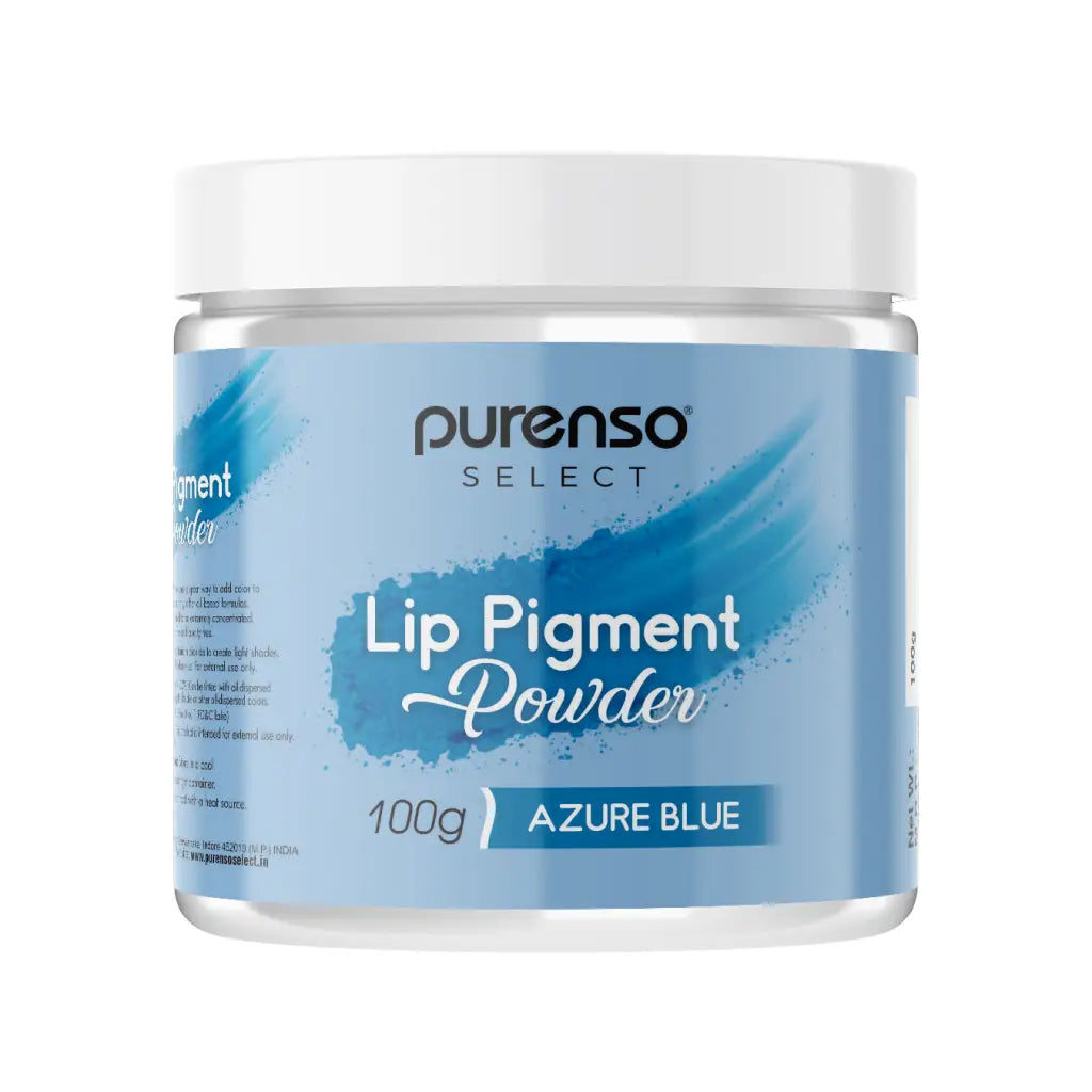 Lip Pigment Powder - Azure Blue - 100g - Colorants