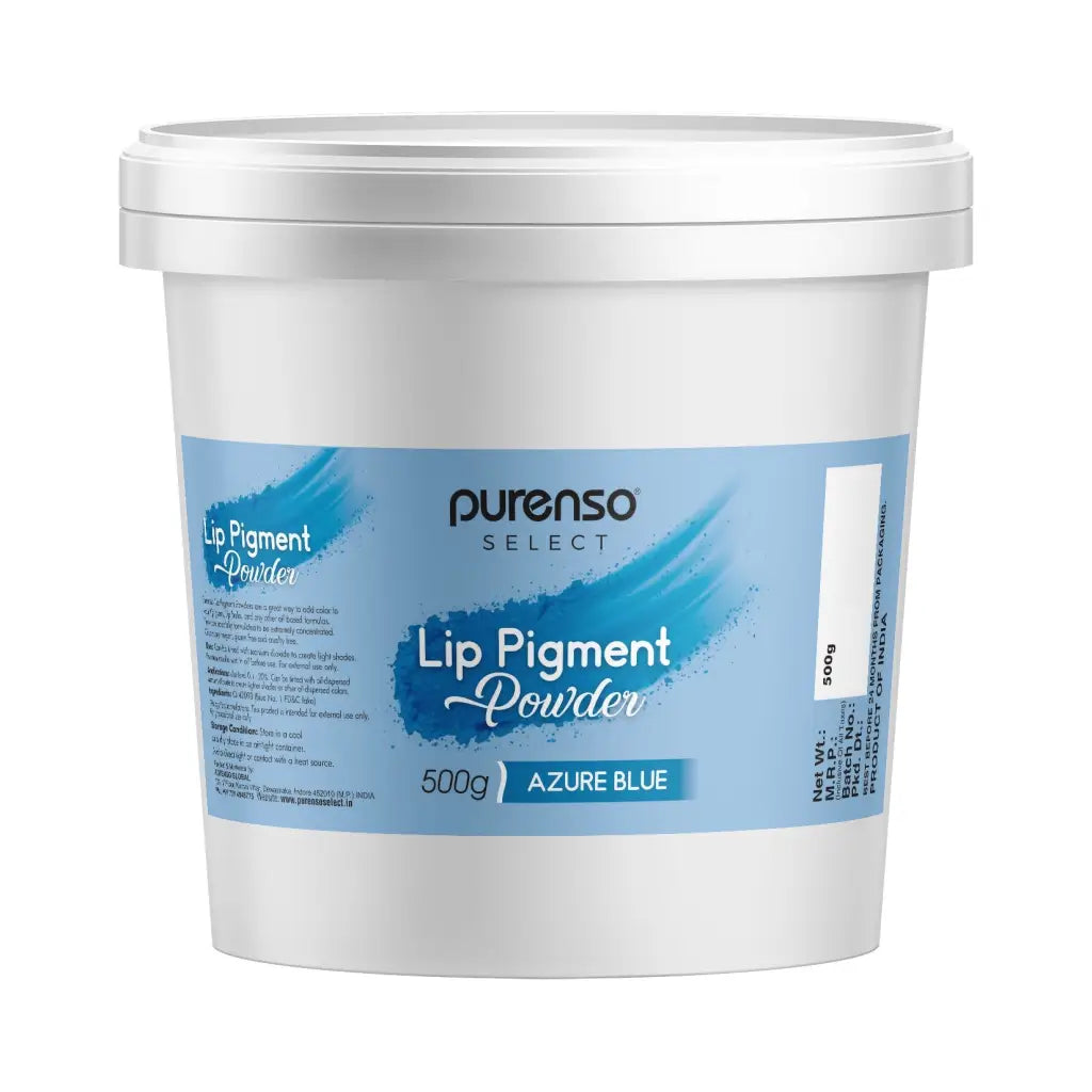 Lip Pigment Powder - Azure Blue - 500g - Colorants