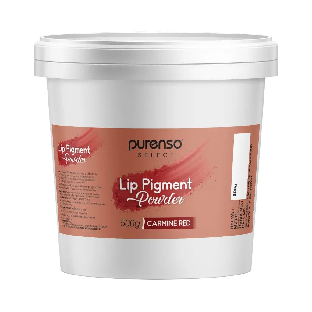 Lip Pigment Powder - Carmine Red - 500g - Colorants