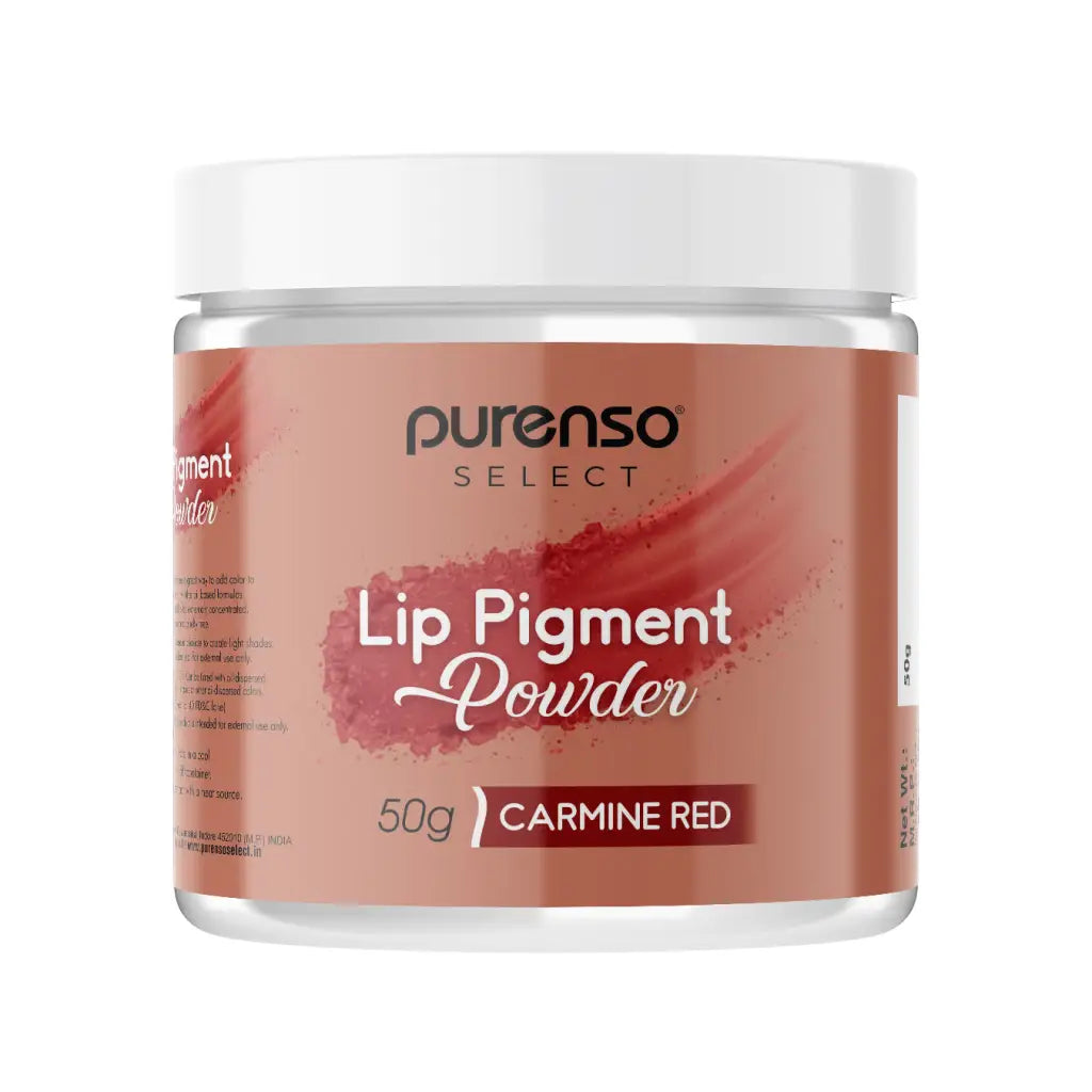 Lip Pigment Powder - Carmine Red - 50g - Colorants