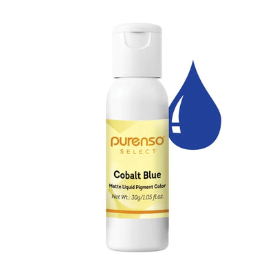 Buy Online Matte Cobalt Blue Liquid Pigment (Non Bleeding Colors) in India - Purenso Select