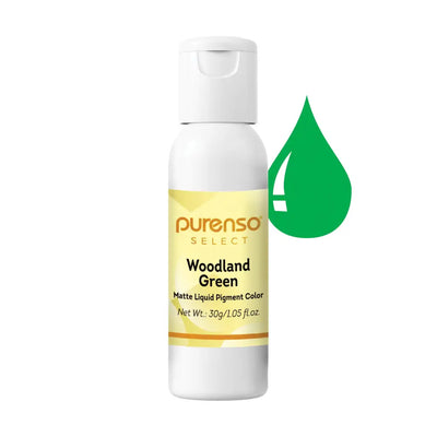 Buy Online Matte Woodland Green Liquid Pigment (Non Bleeding Colors) in India - Purenso Select