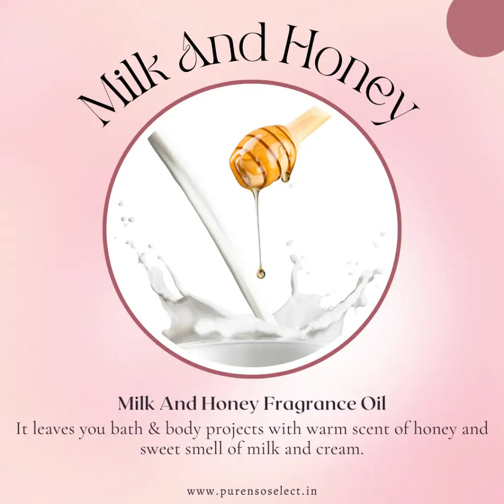 Milk &amp; Honey Fragrance Oil - PurensoSelect