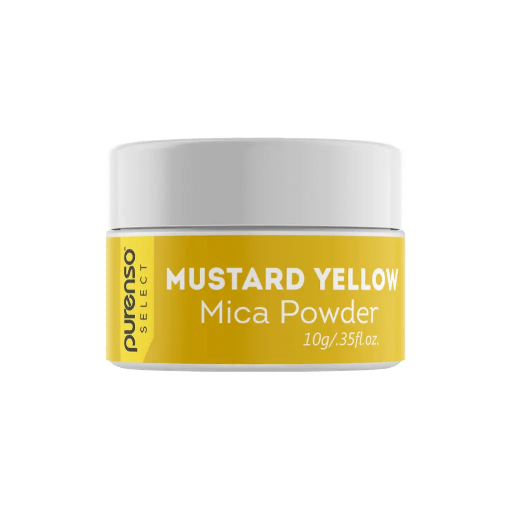 Mustard Yellow Mica Powder - 10g - Colorants