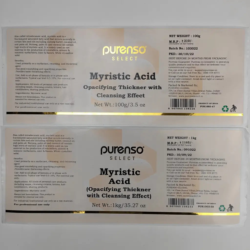 Myristic Acid Purenso Select