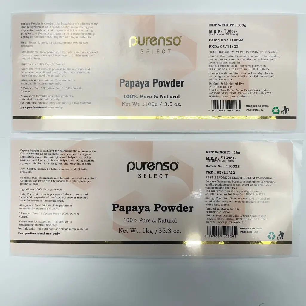 Papaya Powder - Herbs & Botanical Powders