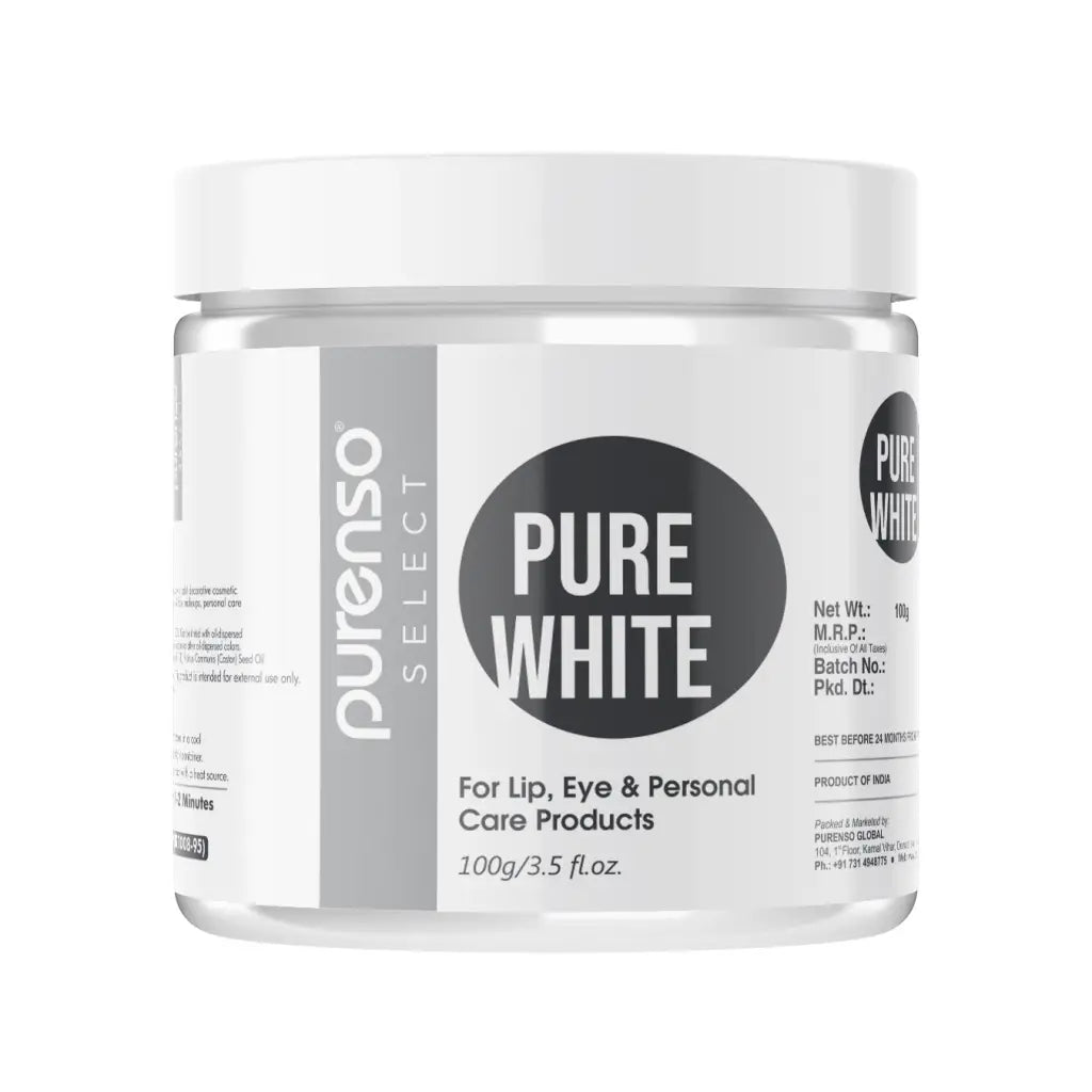 Pure White (For Lip Eye &amp; Personal Care Products) - 100g -