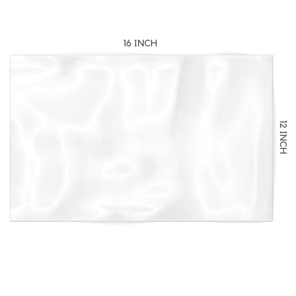12X16 Clear Frost - Plastic Shopping Bags - Fbd-1216 - Firefly Solutions