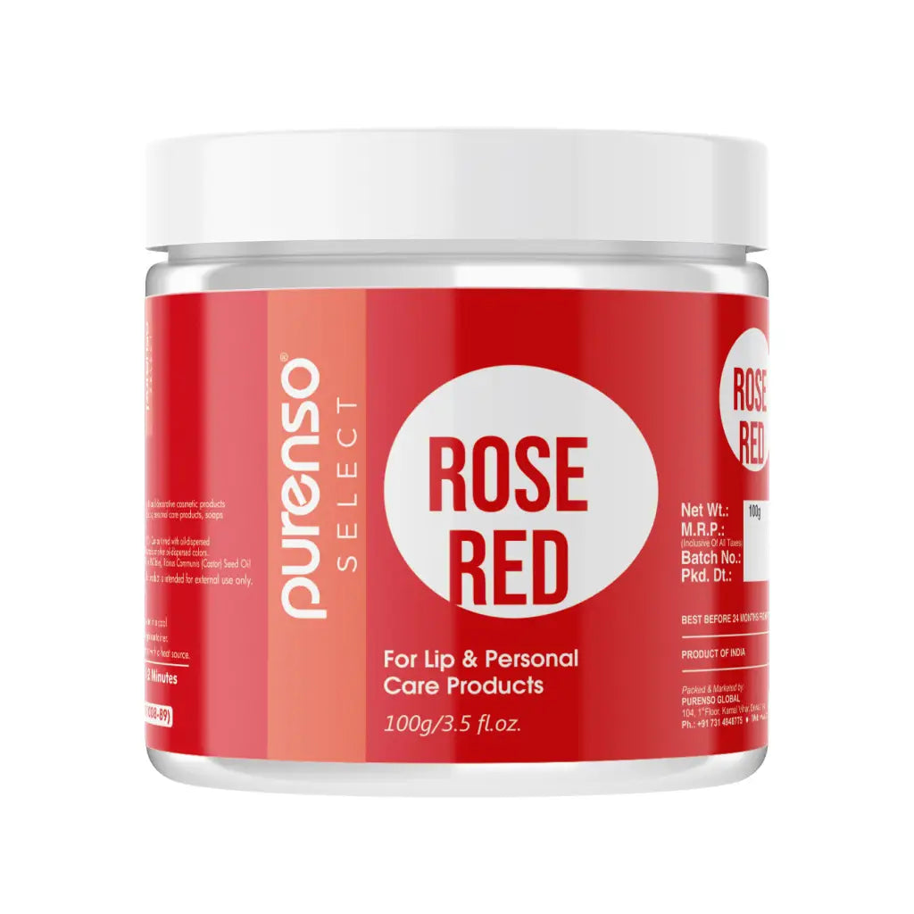 Rose Red (For Lip Eye &amp; Personal Care Products) - 100g -