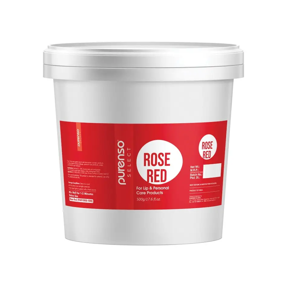 Rose Red (For Lip Eye &amp; Personal Care Products) - 500g -