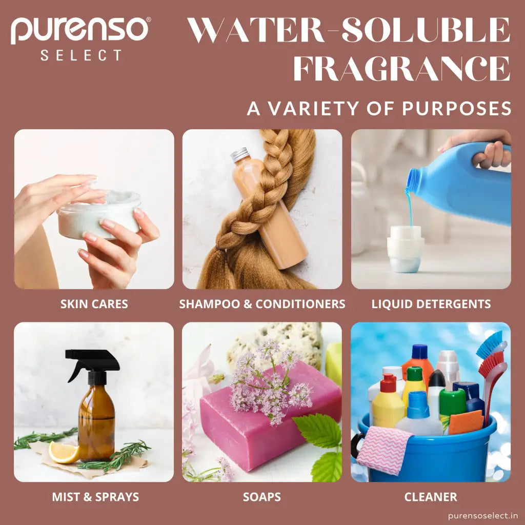 Rose Water Soluble Fragrance - Water Soluble Fragrances