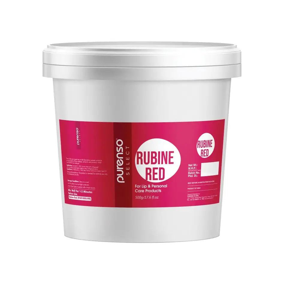 Rubine Red (For Lip Eye &amp; Personal Care Products) - 500g -